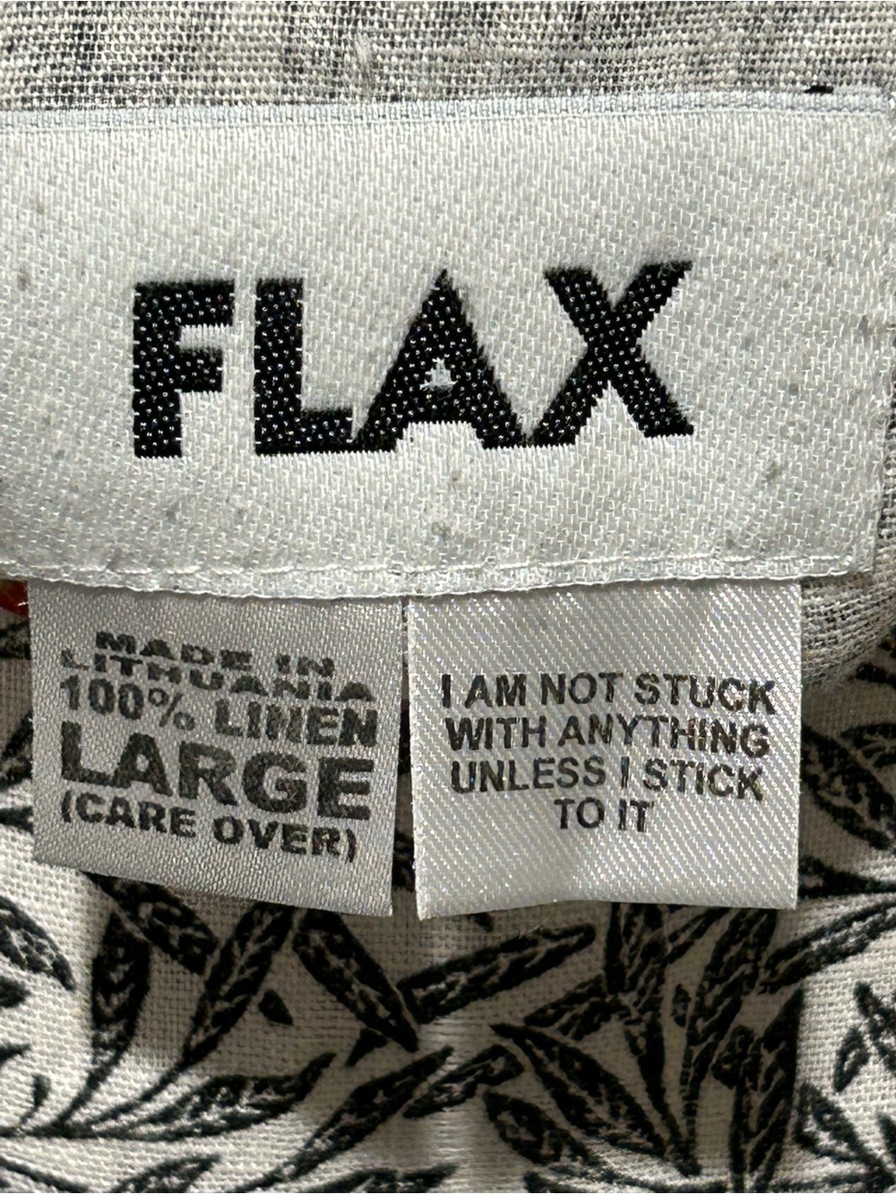 FLAX 100% Linen Lagenlook Artsy Dress made in Lithuania, Large